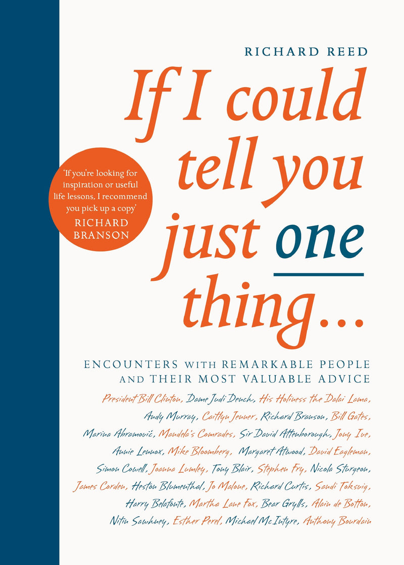 ["9781782119241", "Advice", "best self help", "best seller self help books", "best selling single book", "Best Selling Single Books", "bestselling single book", "bestselling single books", "Emotional Self Help", "Family & relationships", "famous people", "If I Could Tell You Just One Thing", "If I Could Tell You Just One Thing book", "Inspiration", "inspiring", "Motivation", "motivation & self-esteem", "motivational", "Motivational Book", "motivational self help", "non fiction", "Non Fiction Book", "non fiction books", "non fiction text", "Practical & Motivational Self Help", "practical self help", "Relationship", "Relationships", "Self Help", "self help books", "Self Help Stress Management", "survival"]