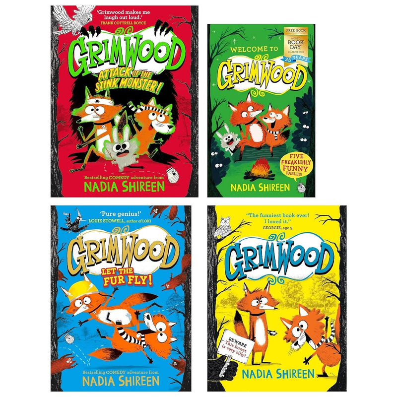 Grimwood Collection 3 Books Set (Grimwood, Grimwood: Let the Fur Fly ...