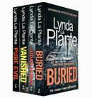 Detective Jack Warr Series & Pure Evil 4 Books Collection Set By Lynda La Plante (Buried, Judas Horse, Vanished & Pure Evil)