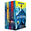 An Eerie-on-Sea Mystery Series 4 Books Collection Set By Thomas Taylor (Malamander, Gargantis, Shadowghast, Festergrimm)