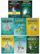 Narwhal and Jelly Series 8 Books Collection Set (Narwhal: Unicorn of the Sea!, Super Narwhal and Jelly Jolt, Peanut Butter and Jelly, Narwhal's Otter Friend, Happy Narwhalidays & 3 More)