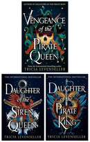 Daughter of the Pirate King Series 3 Books Collection Set by Tricia Levenseller (Vengeance of the Pirate Queen, Daughter of the Pirate King and Daughter of the Siren Queen)