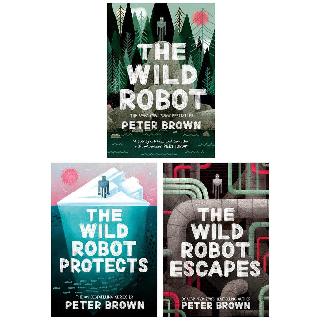 The Wild Robot Series 3 Books Collection (The Wild Robot, The Wild Rob