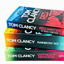 Tom Clancy Red Winter, Rainbow Six & Without Remorse By Marc Cameron & Tom Clancy 3 Books Collection Set