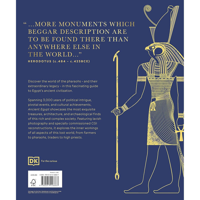 ["9780241446867", "Ancient Egypt: The Definitive Visual History", "Ancient Egyptian History & Civilisation", "Ancient Egyptian religion & mythology", "Archaeology Books", "biography of Ancient Egypt", "Classical history / classical civilisation", "Cleopatra", "Egyptian history book", "Egyptologists", "History", "pharaohs", "Religion & Spirituality Books", "Roman conquest", "Sphinx of Giza", "Tutankhamen"]