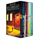 Kate Dicamillo Collection 7 Books Box Set (The Miraculous Journey of Edward Tulane, Magician's Elephant, Tiger Rising, Beatryce Prophecy, Because of Winn-Dixie, Tale of Despereaux & Flora & Ulysses)