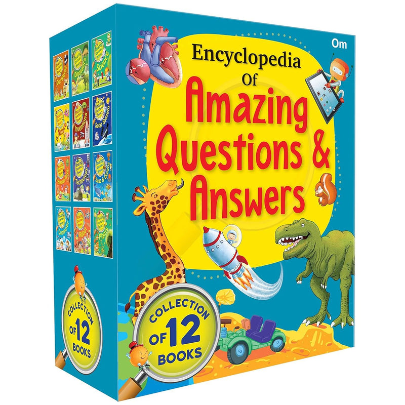 Encyclopedia of Amazing Questions & Answers 12 Books Collection Box Se