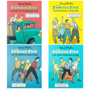 The Famous Five Graphic Novel 4 Books Collection Box Set By Enid Blyton(Five Go to Smuggler's Top, Five Run Away Together, Five Run Adventuring Again & Five on a Treasure Island)