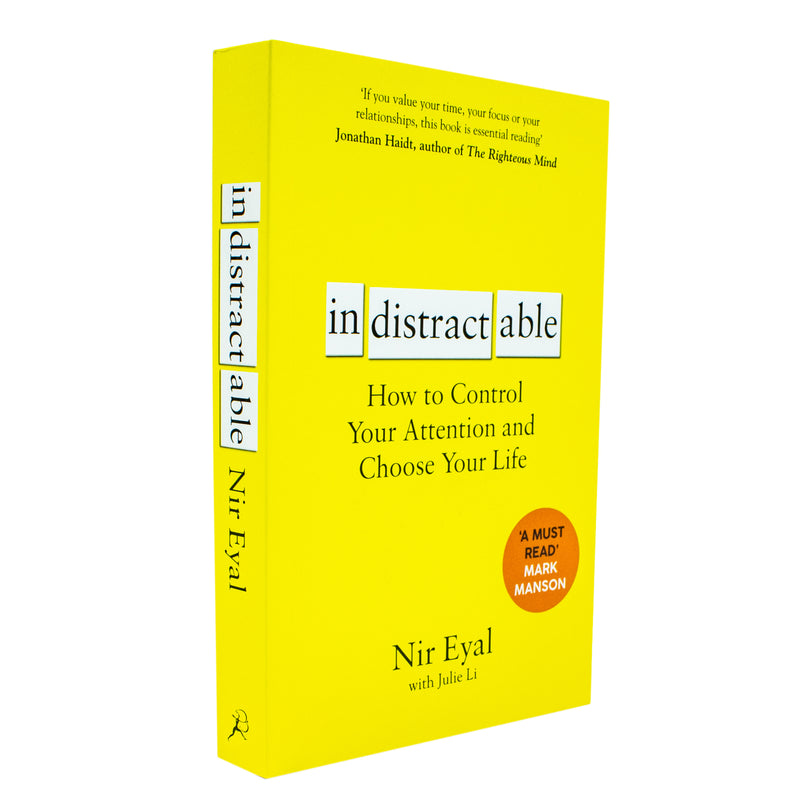 ["9781526625335", "attention span", "bestselling author", "Bestselling Author Book", "bestselling authors", "bestselling book", "bestselling books", "bestselling single book", "bestselling single books", "choose your life", "control attention", "indistractable", "indistractable book", "motivational self help", "nir eyal", "nir eyal book", "nir eyal collection", "nir eyal indistractable", "nir eyal set", "Practical & Motivational Self Help", "practical self help", "Self Help", "self help books", "stop distractions"]