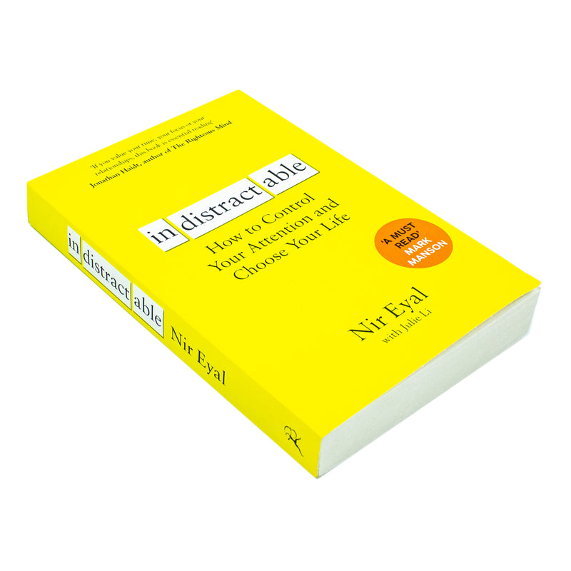 ["9781526625335", "attention span", "bestselling author", "Bestselling Author Book", "bestselling authors", "bestselling book", "bestselling books", "bestselling single book", "bestselling single books", "choose your life", "control attention", "indistractable", "indistractable book", "motivational self help", "nir eyal", "nir eyal book", "nir eyal collection", "nir eyal indistractable", "nir eyal set", "Practical & Motivational Self Help", "practical self help", "Self Help", "self help books", "stop distractions"]