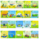 Usborne Farmyard Tales Poppy and Sam Series 20 Books Collection Box Set By Heather Amery (The Hungry Donkey, Camping Out, Tractor in Trouble &amp; More)