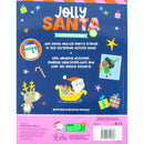 Children Christmas Activity Book Collection 6 Books Set (Reindeer Express Christmas, Jolly Santa Christmas, Polar Party Christmas, Gingerbread Friends Christmas, Elf Adventure Christmas, Magic Workshop Christmas)