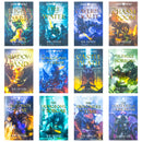 Lone Wolf Series Books 1-12 Collection Set By Joe Dever (Flight from the Dark, Fire on the Water, Caverns of Kalte, Chasm of Doom, Shadow on the Sand, The Kingdoms of Terror, Castle Death & More)