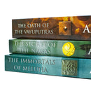 Shiva Trilogy Collection 3 Books Set By Amish Tripathi (The Immortals of Meluha, The Secret of The Nagas, The Oath of The Vayuputras)