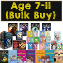 (Age 7-11 Books Bundle Bulk Buy) Rick Riordan, Joseph Delaney, Josh Lacey, Holly Smale (34 Childrens Books Collection Set)