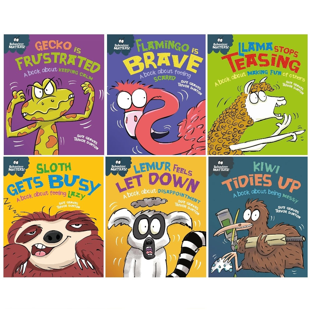 Sue Graves Behaviour Matters Series 6 Books sue graves behaviour books