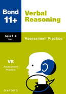 Bond 11+ Maths English Verbal Non-Verbal Reasoning Assessment Practice 5-6 years 4 Books Set (Bond Assessment Papers)