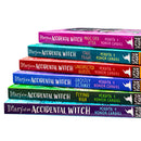 Diary of an Accidental Witch Series 6 Books Collection Set by Honor & Perdita Cargill (Diary of an Accidental Witch, Flying High, Ghostly Getaway, Unexpected Guests, Stage Fright, Magic Ever After)