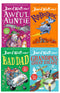 David Walliams 4 Books Collection Set (Awful Auntie, Grandpa’s Great Escape, Bad Dad, Robodog)