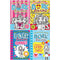 Dork Diaries Series Collection 4 Books Set By Rachel Renee Russell (Birthday Drama!, Spectacular Superstar, Dork Diaries OMG All About Me Diary, Dork Diaries 3 half, How to Dork Your Diary)