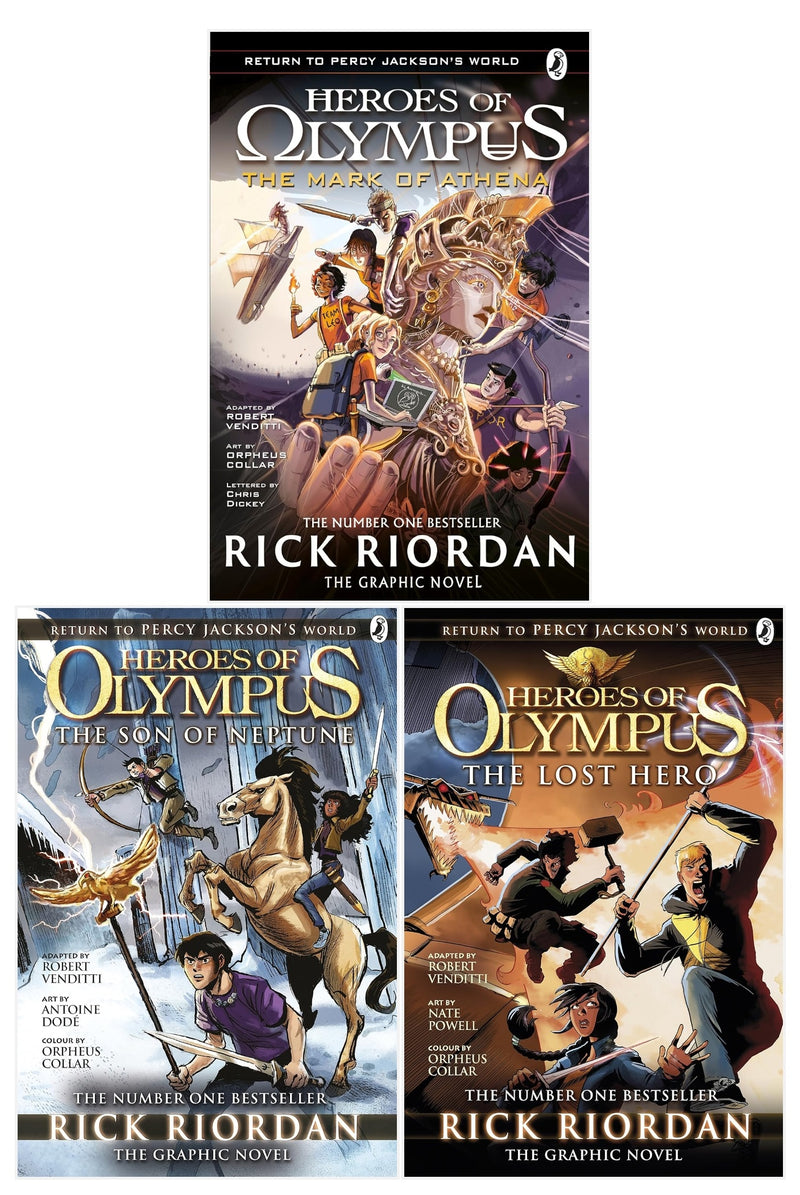 ["Children Books (14-16)", "comic and graphic novels", "comic graphic novels", "comics", "comics and graphic novels", "comics books", "Comics Graphic Novels", "Graphic novel", "graphic novel books", "graphic novels", "heroes of olympus", "heroes of olympus collection", "heroes of olympus complete series", "heroes of olympus series box set", "heroes of olympus set", "olympus book series", "Rick Riordan", "The Blood of Olympus", "the heroes of olympus book set", "the heroes of olympus books", "the heroes of olympus box set", "The House of Hades", "The Lost Hero", "The Mark of Athena", "The Son of Neptune", "young adults"]