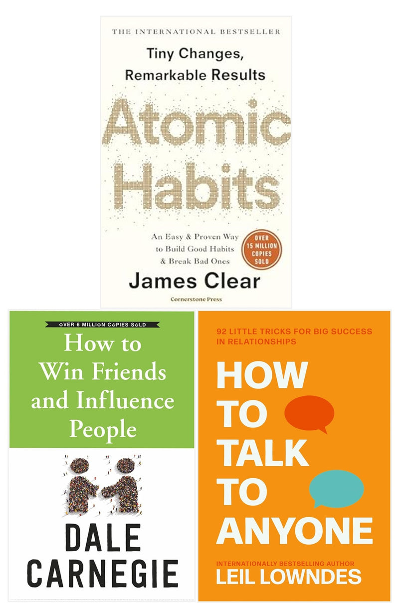 ["92 little tricks for big success in relationships", "amazon audio books", "Atomic Habits", "atomic habits book", "atomic habits by james clear", "atomic habits james clear", "audible amazon", "Bad ones", "Best Selling Single Books", "bestseller", "bestselling author", "bestselling books", "bestselling single books", "book friends", "book how to make friends and influence", "book how to win friends", "book how to win friends and influence people", "books about friends", "Build good habits", "business relationships", "cardinal rules", "carnegie book", "carnegie dale", "carnegie how to make friends", "carnegie how to win friends", "cl0-PTR", "Cognition", "Cognitive Psychology", "Daily habit", "dale carnegie", "dale carnegie books", "dale carnegie how to win friends", "dale carnegie how to win friends and influence", "dale carnegie how to win friends and influence people", "Discovered way", "fiction books", "friends book", "Fundamental", "Good Habit", "Habit development", "how to influence people", "how to influence people book", "how to make friends and influence", "how to make friends and influence others", "how to make friends and influence people", "how to make friends book", "how to talk to anyone set", "how to win and influence people", "how to win friends", "how to win friends & influence people", "how to win friends and influence", "how to win friends and influence people", "how to win friends and influence people audiobook", "how to win friends and influence people audiobook free download", "how to win friends and influence people book", "how to win friends and influence people by dale carnegie", "how to win friends and influence people download", "how to win people", "influence book", "influence people", "influence people book", "International Bestseller Atomic Habits", "James Clear", "james clear atomic habits", "James Clear Book Collection", "James Clear Book Collection Set", "James Clear Books", "leil lowndes", "leil lowndes book set", "leil lowndes books", "leil lowndes collection", "leil lowndes how to talk to anyone", "leil lowndes how to talk to anyone books", "make friends and influence", "make friends and influence people", "making friends book", "Olympic Gold medals", "personal development", "personal relationships", "Practical", "Proven Way", "Remarkable Result", "Revolutionary system", "self controls", "simple steps", "single", "single irreducible", "the friend book", "The life-changing", "win friends", "win friends and influence", "win friends and influence people"]