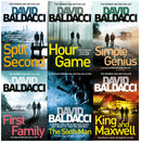 King and Maxwell Series 6 Books Collection Set by David Baldacci - King and Maxwell, The Sixth Man