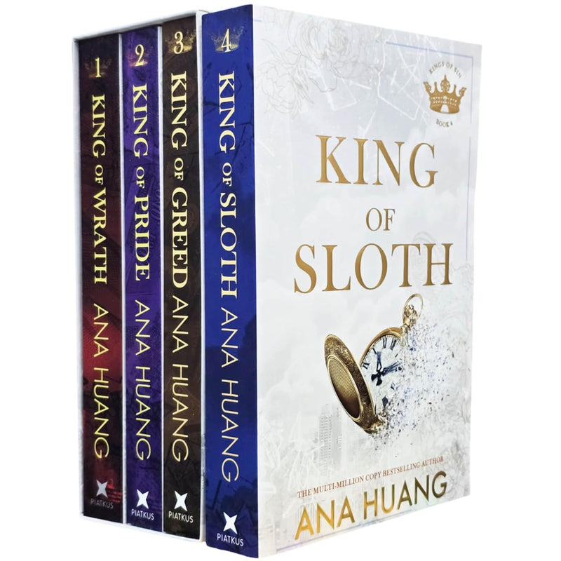 Ana Huang Kings of Sin Series 3 Books Collection Set (King of Wrath ...