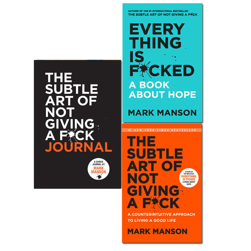 Everything is + subtle art (Mark Manson Box Set)