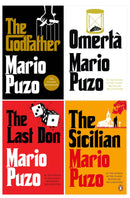 Mario Puzo The Godfather Collection 4 Books Set (The Last Don, The Sicilian, The Godfather, Omerta)