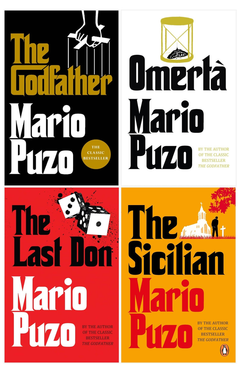 ["9788033655169", "and The Godfather", "Award-winning crime fiction", "Best mafia books collection", "Best price on Mario Puzo books", "Bestseller mafia books", "Books for mafia genre lovers", "Buy Mario Puzo books", "Buy The Last Don", "Classic crime novels", "Complete set of Mario Puzo's The Godfather series", "Crime fiction book set discount", "Crime fiction books by Mario Puzo", "Crime fiction trilogy", "Crime thriller book set", "Gift ideas for mafia novel fans", "Iconic crime novels collection", "Mafia novels set", "Mafia trilogy book set", "Mario Puzo books", "Mario Puzo novels set online", "Mario Puzo The Godfather Collection", "omerta", "The Godfather", "The Godfather book set for sale", "The Godfather by Mario Puzo", "The Godfather collection", "The Godfather trilogy book set", "The Last Don", "The Last Don by Mario Puzo", "The Sicilian", "The Sicilian by Mario Puzo", "Top-rated crime novels set"]