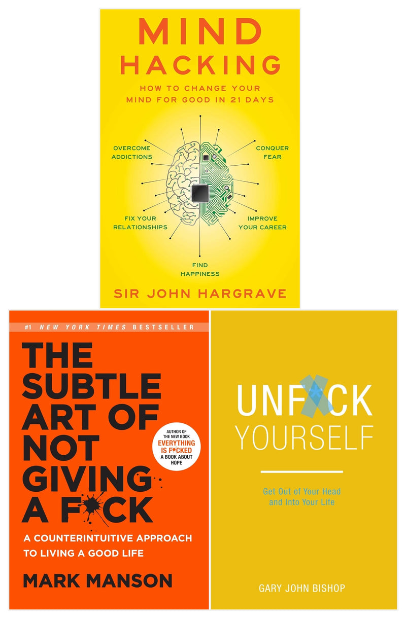 ["Gary John Bishop", "gary john bishop books", "Mark Manson", "mark manson book", "mark manson the subtle art", "mark manson the subtle art of not giving", "Mind Hacking", "Motivating", "Motivating Book", "Motivation", "motivational", "Motivational Book", "motivational self help", "Personal Development", "Personal Development Books", "popular psychology", "Popular Psychology book", "Practical", "Practical & Motivational Self Help", "Psychology", "Psychology Books", "Psychology Humour", "Self-Help", "Sir John Hargrave", "The Subtle Art Of Not Giving A F*Ck", "Unf*Ck Yourself"]