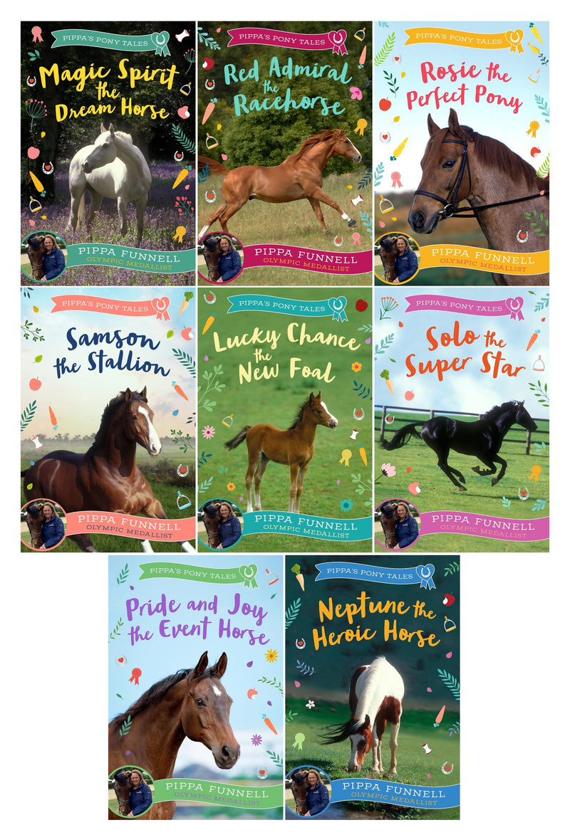 ["9780678465356", "Animals", "animals books", "children books", "childrens books", "Childrens Books (7-11)", "horses", "Lucky Chance", "Magic Spirit", "Neptune", "Pippa Funnell", "Pippa Funnell books", "Pippa Funnell collection", "Pippa Funnell set", "Pippa's Pony Tales", "Pippa's Pony Tales books", "Pippa's Pony Tales collection", "Pippa's Pony Tales series", "Pippa's Pony Tales set", "ponies", "Pride and Joy", "Red Admiral", "Rosie", "Samson", "Solo", "Wild Animals"]