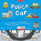 Miles Kelly Convertible Police Car 3 In 1 Book Playmat And Toy For Children