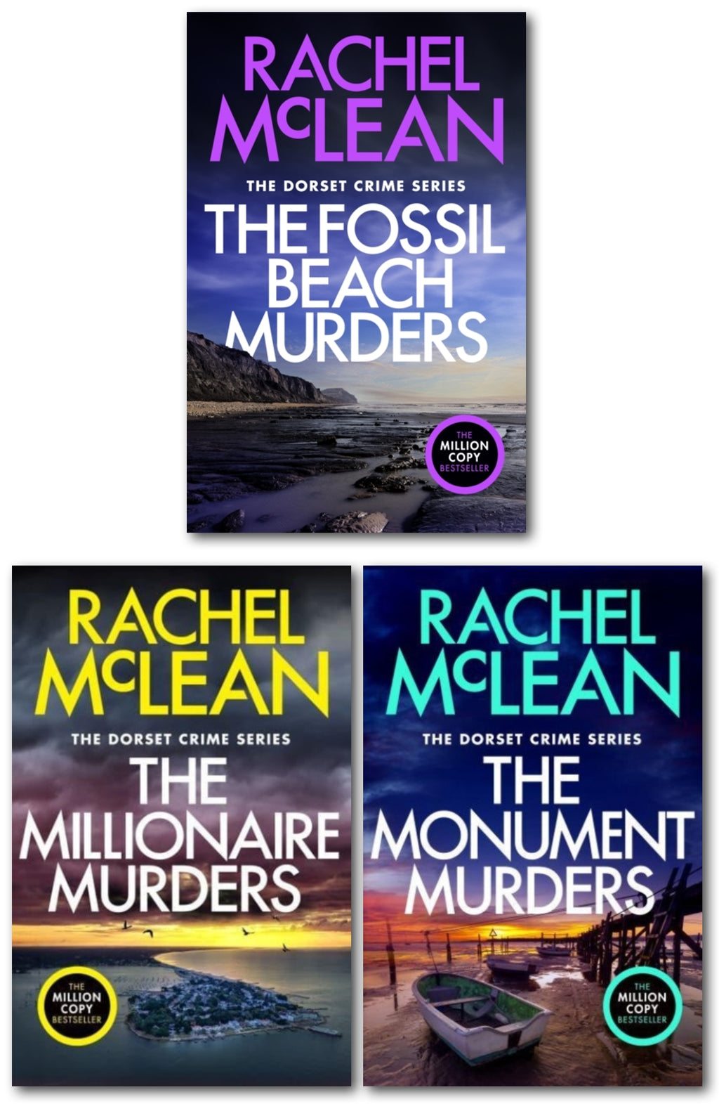 Rachel McLean Dorset Crime Series 3 Books Collection Set (Books 46)