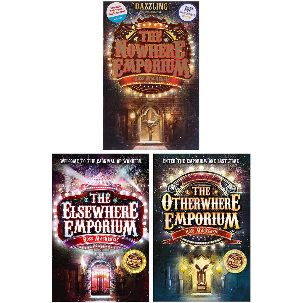 The Nowhere Emporium by Ross MacKenzie 3 Books Collection Set (The Now