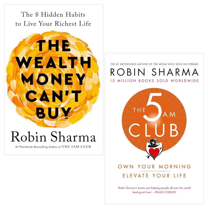 ["5 am club book", "5 am club set", "9780678464731", "Business and Computing", "Business books", "business life", "Family and Lifestyle", "Inspiration", "inspiring", "lifestyle", "Motivation", "motivational", "motivational self help", "robin sharma", "robin sharma books", "robin sharma collection", "robin sharma series", "robin sharma set", "Self Help", "self help books", "sleep cycles", "the 5 am club", "The Wealth Money Can't Buy", "waking up early"]