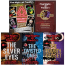 Five Nights At Freddy 5 Books Collection Set by Scott Cawthon - Silver Eyes, Twisted Ones &amp; Fourth Closet