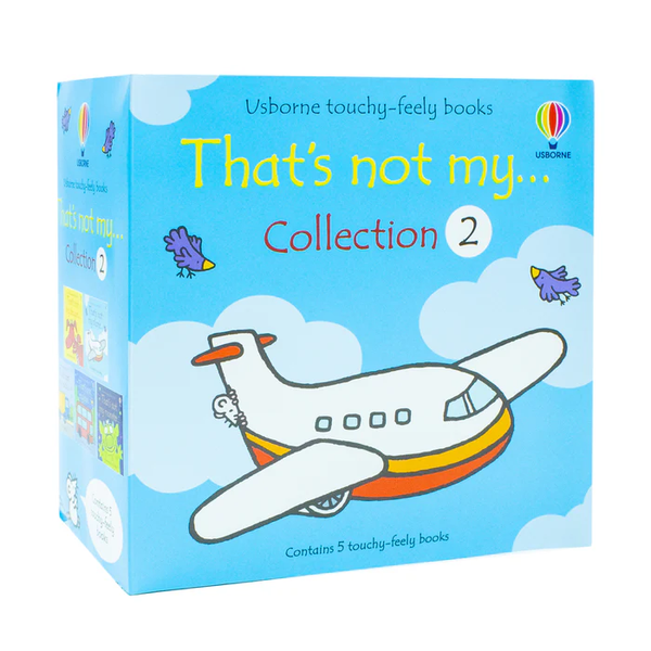 Usborne Touchy-Feely Books That's Not my... Collection 2: 5 Books Set (Truck, Plane, Monster, Dragon, Bus)