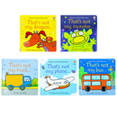 Usborne Touchy-Feely Books That's Not my... Collection 2: 5 Books Set (Truck, Plane, Monster, Dragon, Bus)