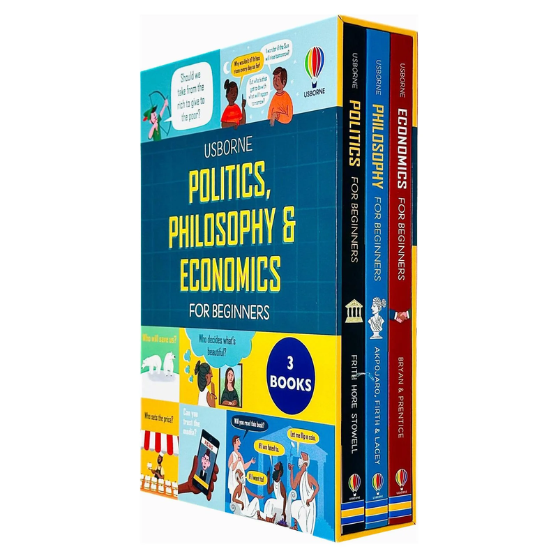 ["9781474999069", "Business", "business for beginners", "childrens books", "childrens school books", "early learner", "early reader", "Economics", "economics for beginners", "Money", "money for beginners", "national curriculum usborne", "Philosophy", "philosophy for beginners", "Politics", "politics for beginners", "school books", "usborne", "usborne big subjects for beginners", "usborne big subjects for beginners books collection set", "usborne big subjects for beginners series", "usborne book collection", "usborne book collection set", "usborne books", "usborne collection", "usborne series", "usborne series book collection set"]