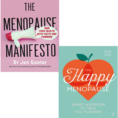 The Happy Menopause, The Menopause Manifesto 2 Books Collection Set