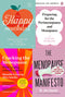 The Menopause Manifesto, The Happy Menopause, 
Cracking the Menopause, Preparing for the Perimenopause and Menopause 4 Books Collection Set