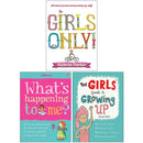 Girls Only, What& Happening to Me Girls, The Girls Guide to Growing Up 3 Books Collection Set