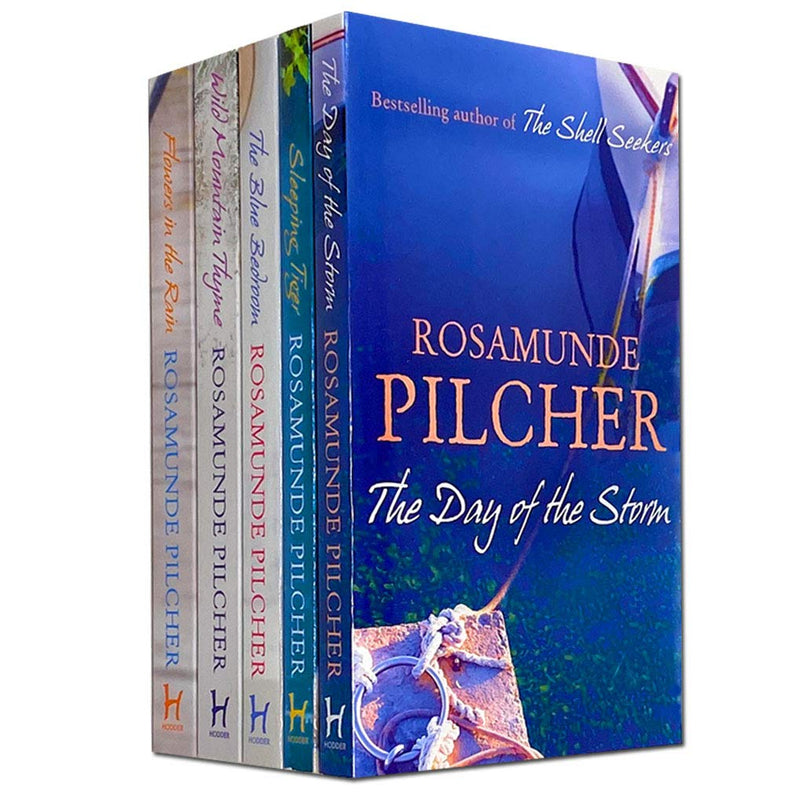 ["5 Book Collection By Rosamunde Pilcher", "5 Book set", "adult fiction", "adult fiction book collection", "Bestselling Author", "Bestselling Children Book", "books for young adults", "Flowers in the Rain and other Stories", "Flowers in the Rain and other Stories Rosamunde Pilcher", "Modern & contemporary fiction", "Rosamunde Pilcher", "Rosamunde Pilcher Book Collection Set", "rosamunde pilcher collection", "rosamunde pilcher goodreads", "rosemary pilcher", "Sleeping tiger", "Sleeping tiger Rosamunde Pilcher", "The Blue Bedroom and other Stories", "The Blue Bedroom and other Stories Rosamunde Pilcher", "The day of the Storm", "The day of the Storm Rosamunde Pilcher", "the shell seekers", "Wild Mountain Theme", "Wild Mountain Theme Rosamunde Pilcher", "young adult books"]