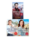 S. Block Home Fires Series 3 Books Collection Set (Keep the Home Fires Burning, A Woman's War, A Woman's Courage)