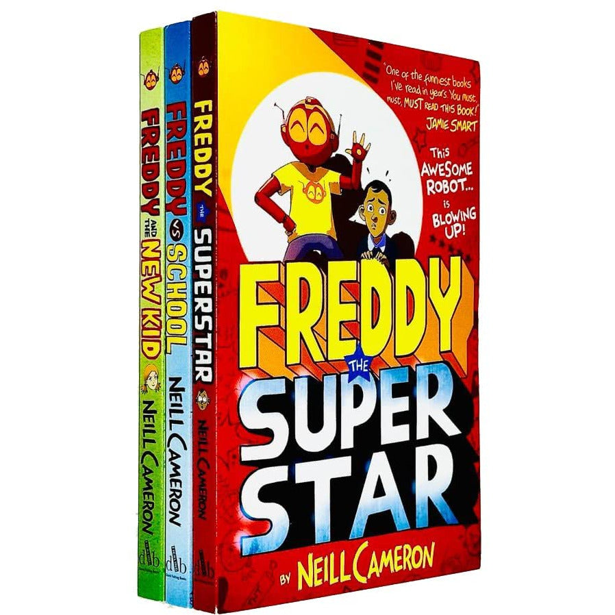 Buy Book The Awesome Robot Chronicles Series Books 1 - 3 Collection Set by  Neill Cameron (Freddy vs School, Freddy the Superstar & Freddy and the New  