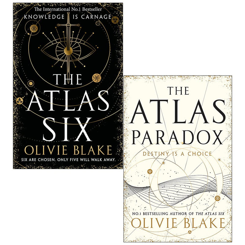 Atlas Series 2 Books Collection Set By Olivie Blake (The Atlas Six, Th