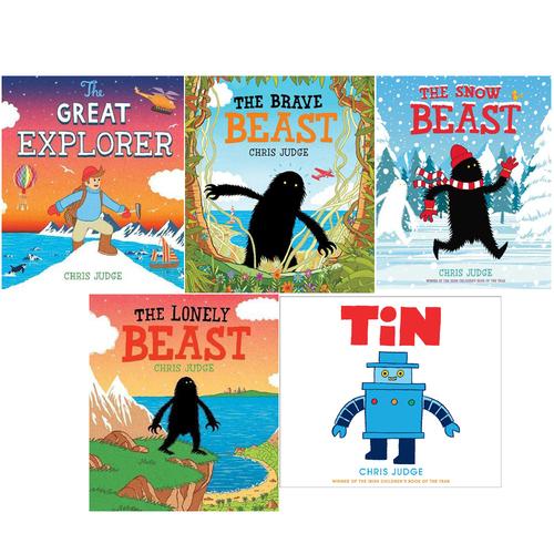 Lonely Beast Chris 5 Picture Books Children Set Paperback By Chris