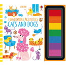 Usborne Fingerprint Activities Complete Series 11 Books Collection Set - (Zoo, Animals, Bugs, Unicorns and Faries, Monsters, Dinosaurs, Christmas and more)